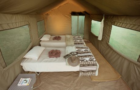 Letaka Mobile Safaris Zelt innen Letaka Mobile Safaris Zelt inn
