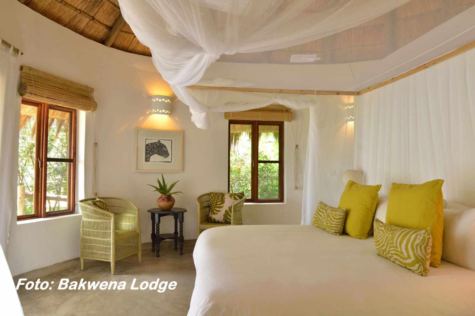 Botswana Bakwena Lodge Zimmer