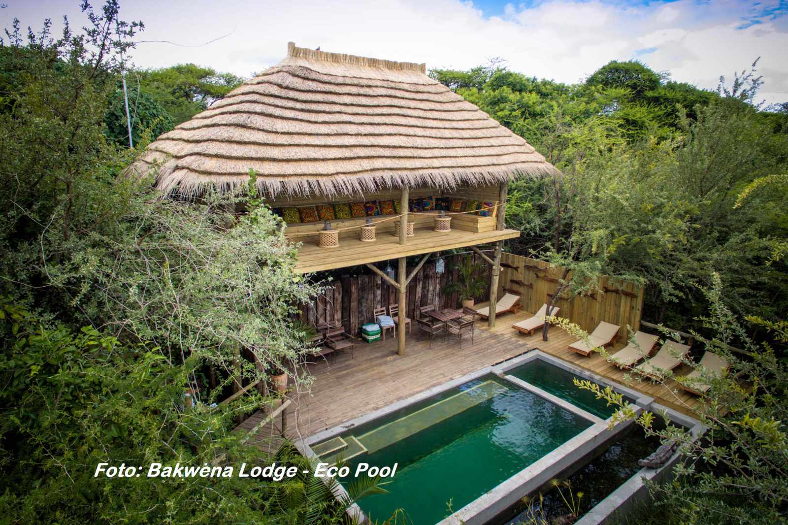 Botswana Bakwena Lodge Pool