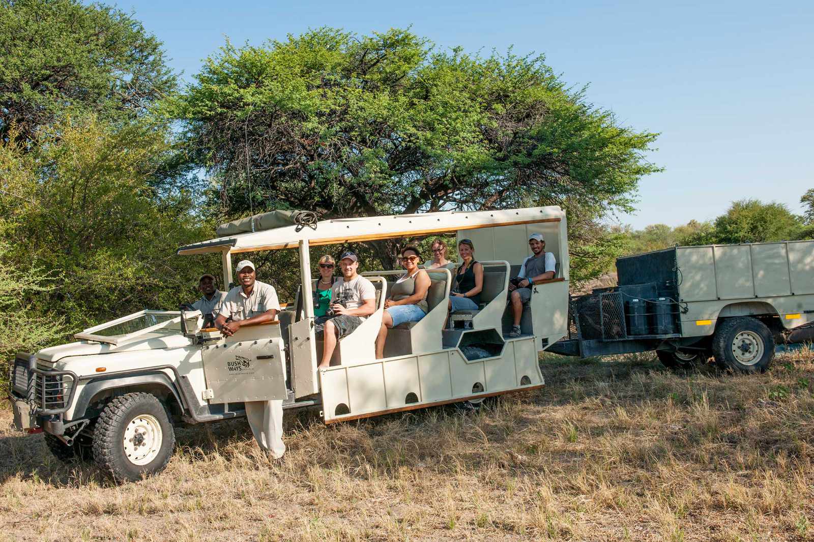 Botswana Kalahari Trail Bushways Fahrzeug