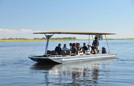 Btswana Muchenji Bootsausflug auf dem Chobe