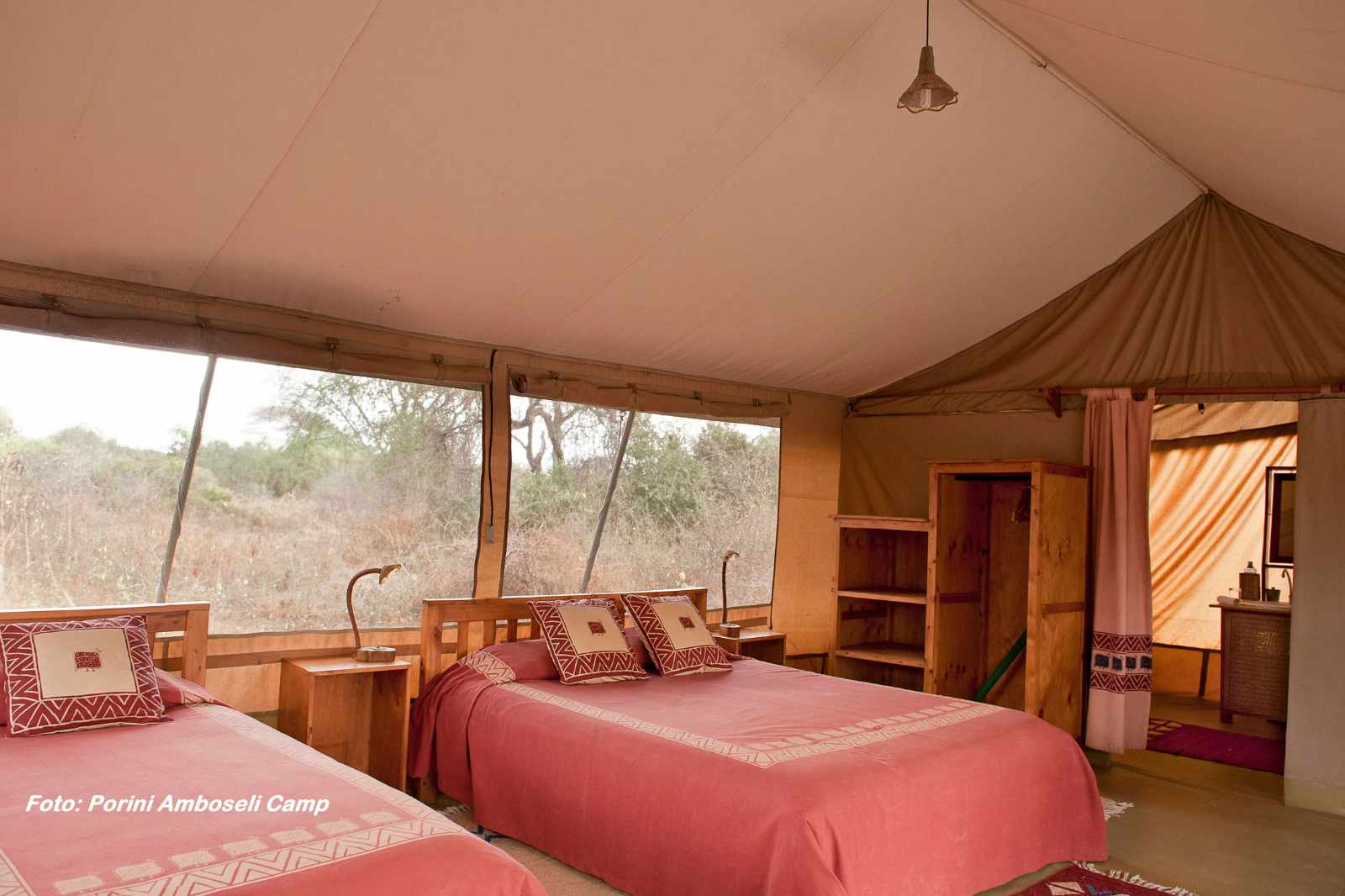 Kenia-Porini Lodge-Amboseli-Zelt