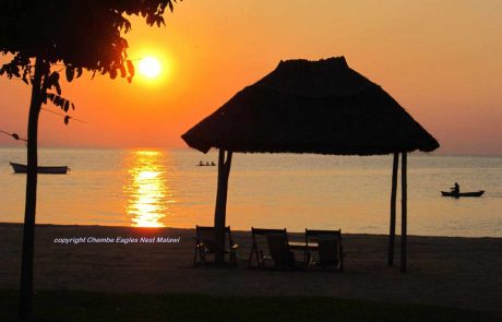 malawi-entdecker-Chembe-Eagles-Nest_sunset Malawi Chembe Eagles am Abend