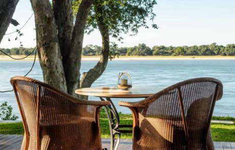 Lodge Lower Zambezi Sambia