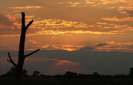 Sambia Sonnenuntergang