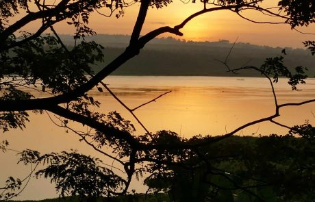Ugandas Norden-Jinja-Sunset