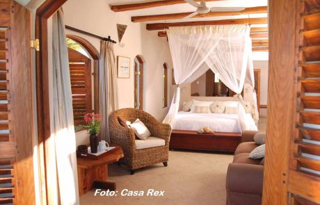 Mosambik Tofo Casa Rex Zimmer