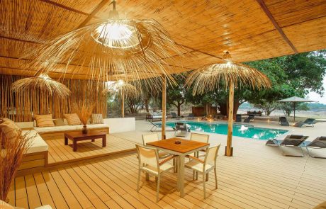 South Luangwa Flatdogs Camp Pool Area