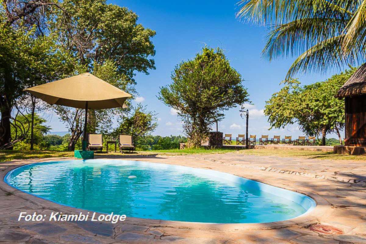 Sambia Lower Zambezi Kiambi Pool
