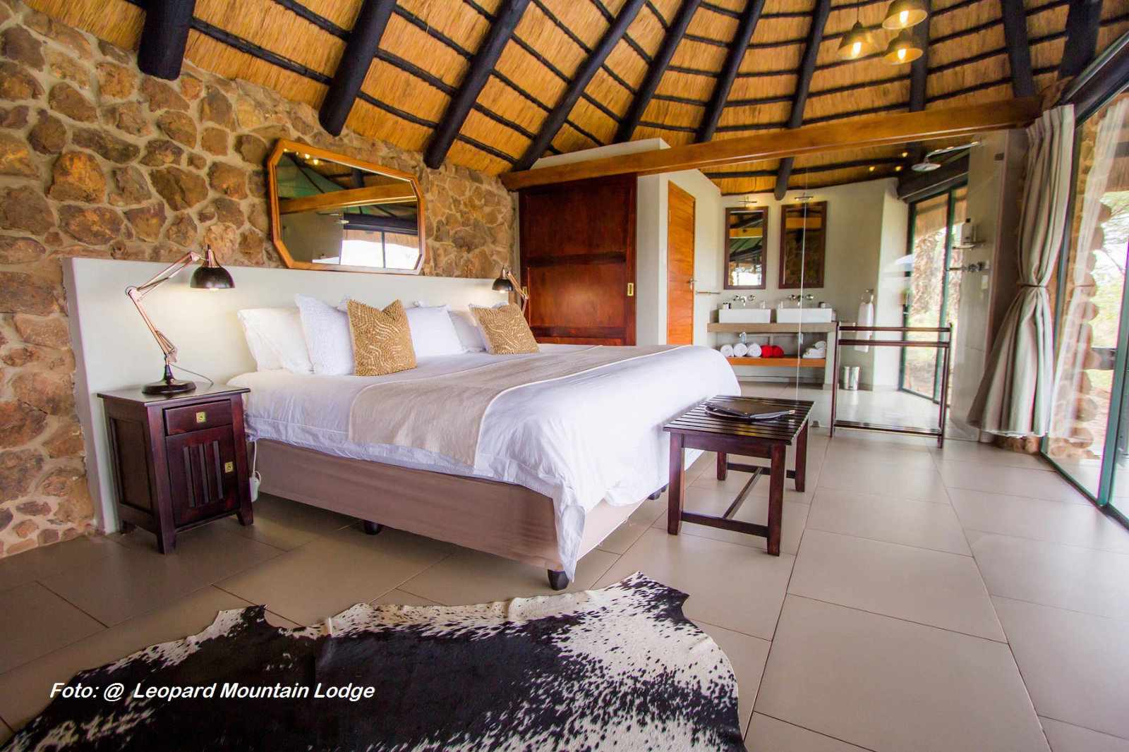 Südafrika Leopard Mountian Lodge
