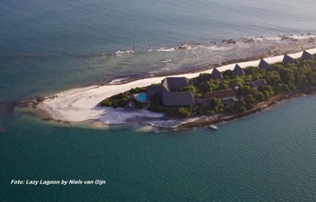 Tansania Lazy Lagoon Luftaufnahme