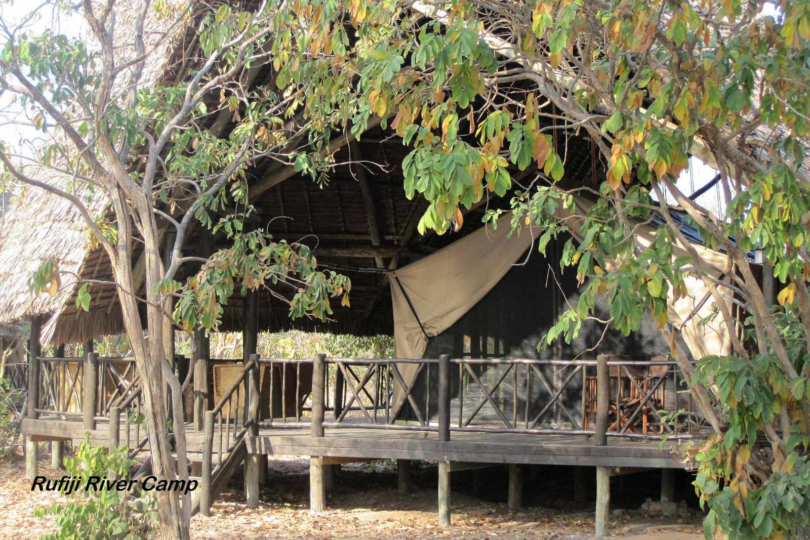 Tansania Rufiji River Lounge