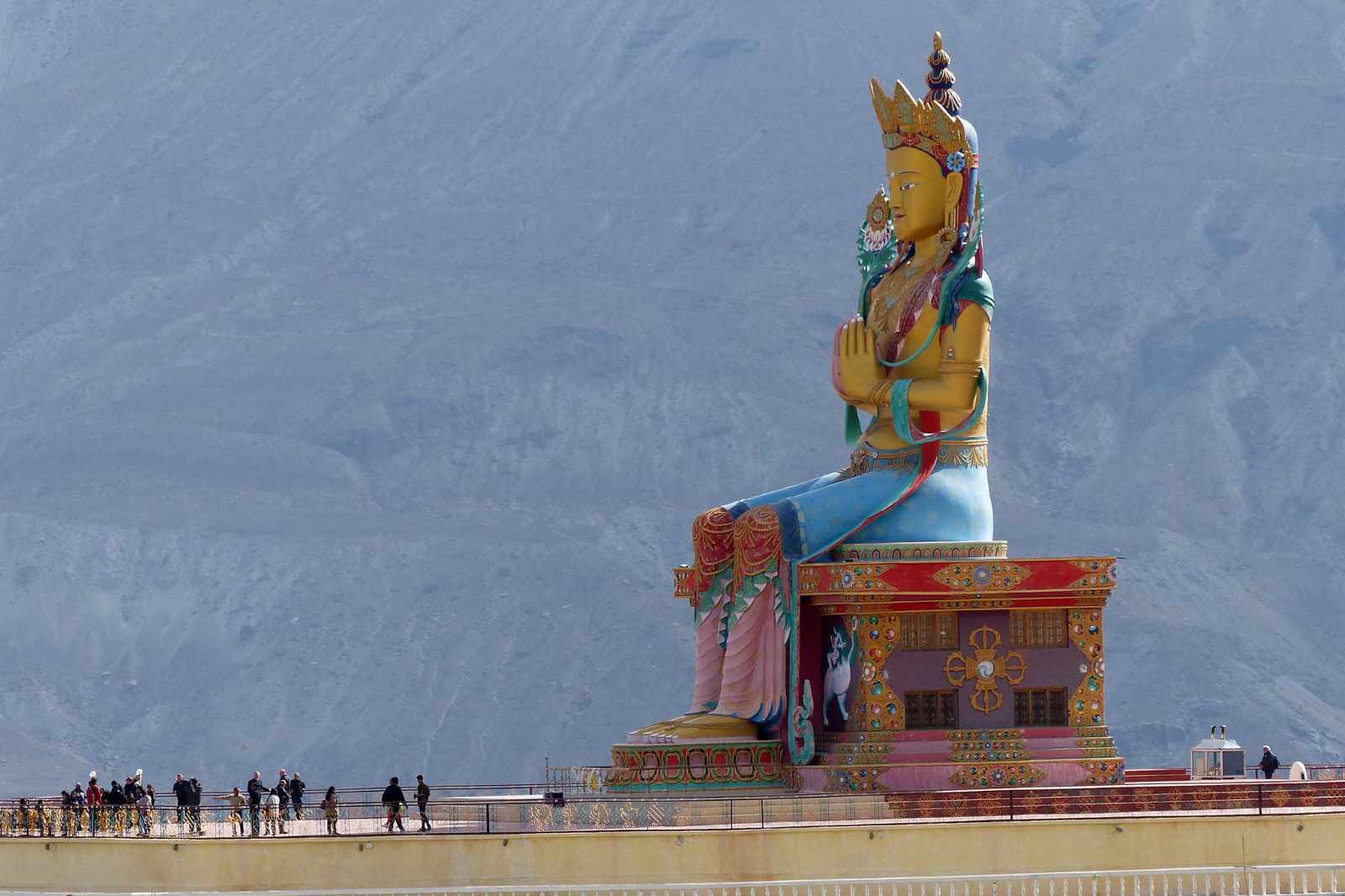 Ladakh Diskit-Monastry