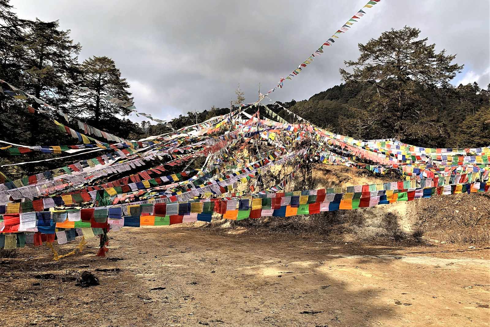 Bhutan, Gebetsfahnen