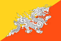 Flag_of_Bhutan Bhutan Flagge