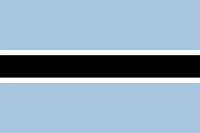 Flag_of_Botswana Botswana Flagge
