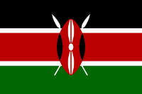 Flag_of_Kenya Kenia Flagge