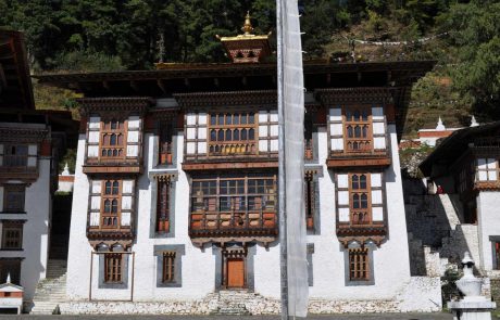 Bhutan, Kurje Lakhang, Bumthang Bhutan, Kurje Lakhang, Bumthang