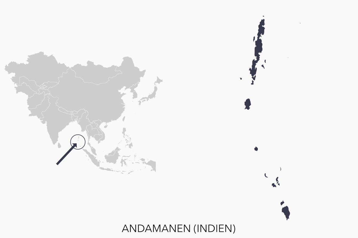 Andamanen map