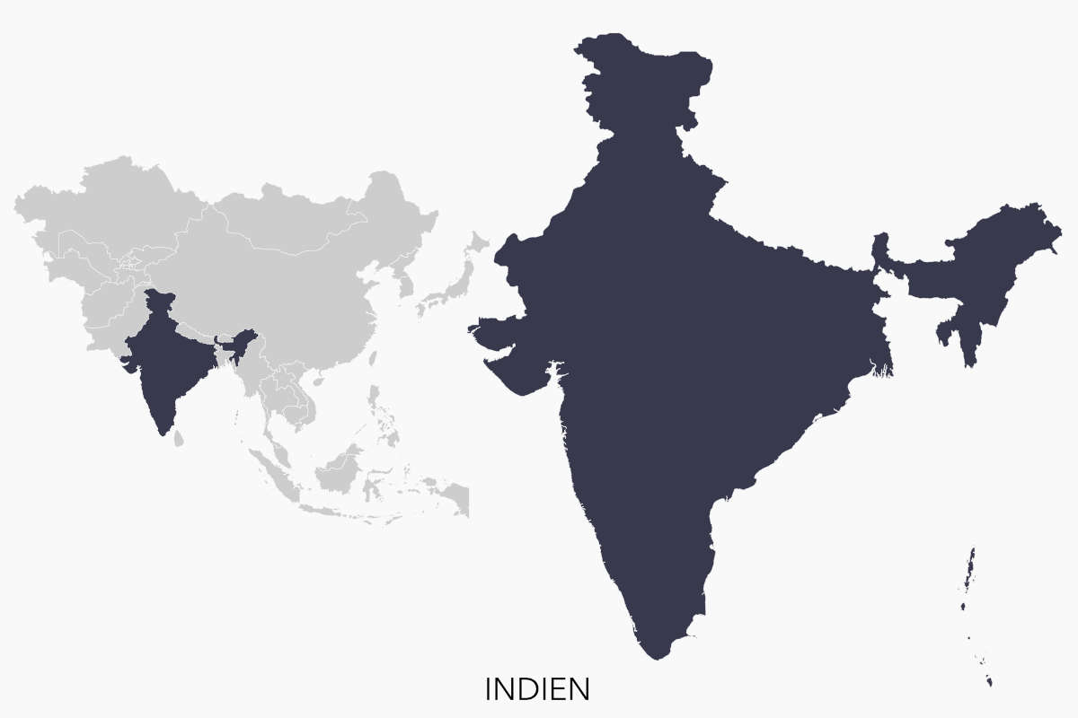 Indien Map