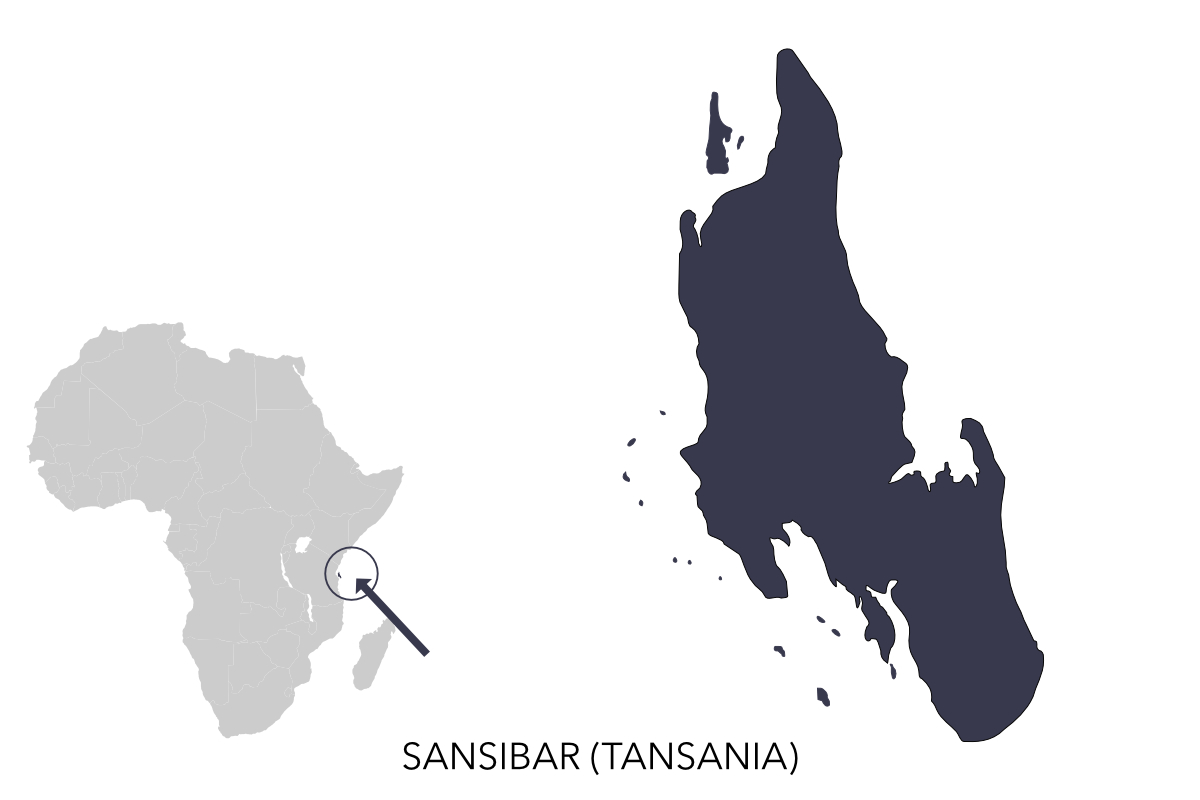 Sansibar map