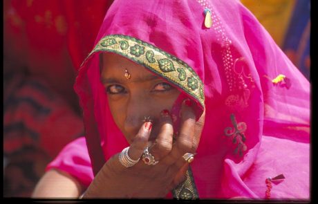 Frau in Indien Frau in Rajasthan Indien