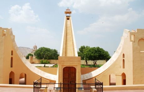 Jaipur_Monuments_Jantar Mantar Gebäude in Jaipur Jantar Mantar