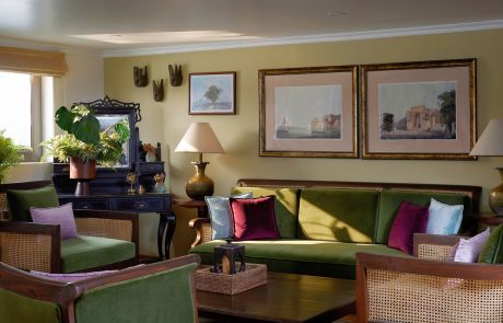 ABN Kreuzfahrtschiff Lounge Flusskreuzfahrtschiff von Assam Bengal Navigation -Lounge