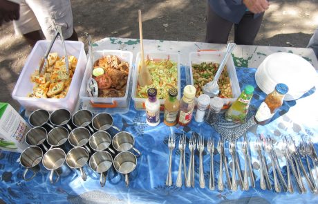 Botswana Camp Mahlzeit