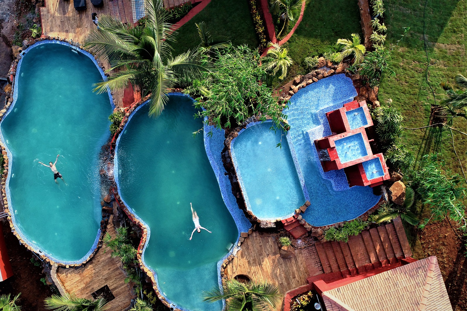 Indien Wellness resort Fazlani Pool