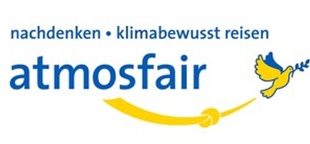 Nachhaltig reisen - Logo von Atmosfair