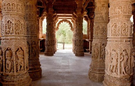 Gujarat-Sun-Tempel-bei-Modhera Gujarat Sun Tempel bei Modhera