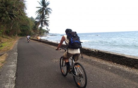 Sao Tomé Fahrrad Tour an der Westküste