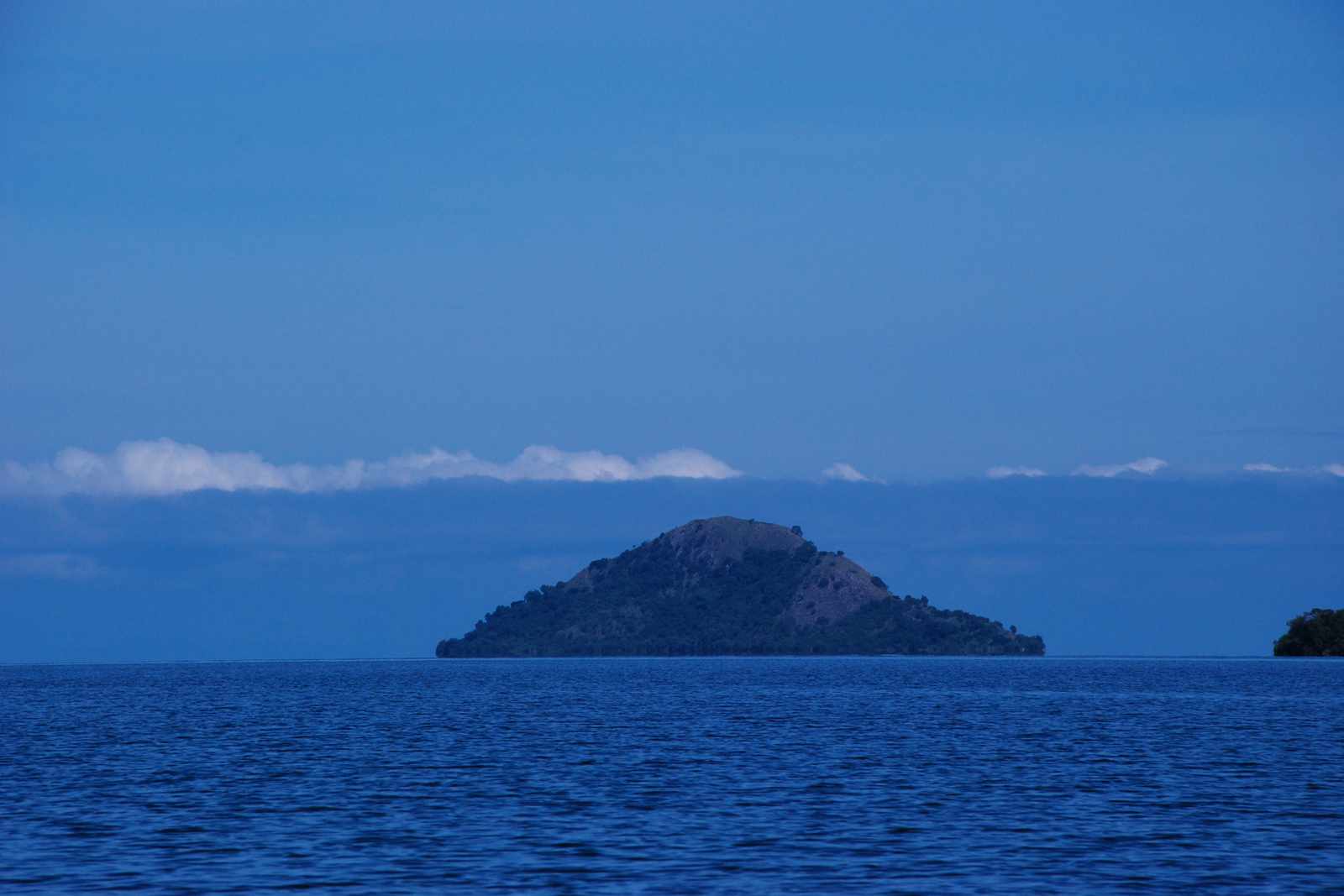 Kivu See Nachtaufnahme