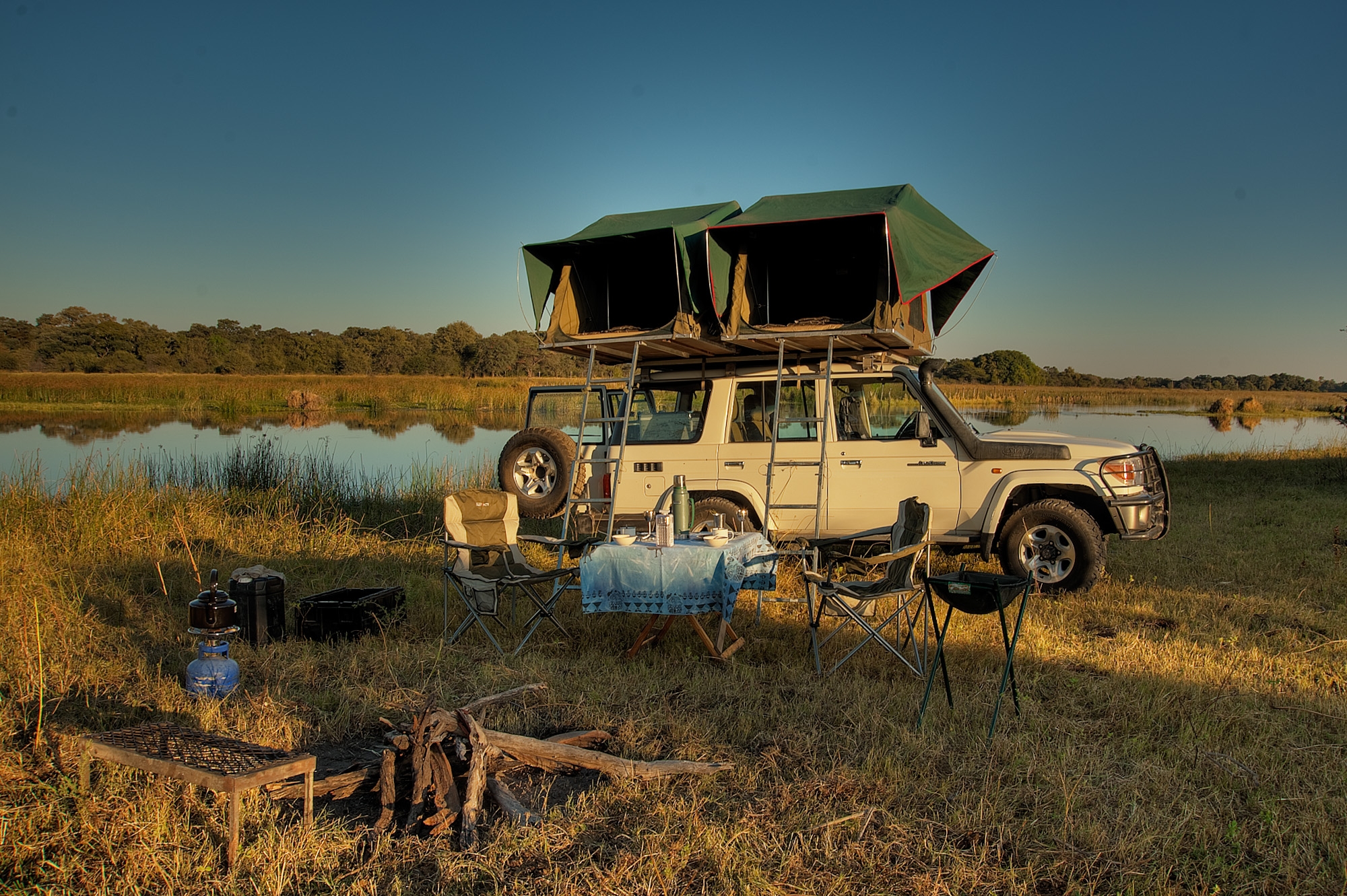 Afrika Reitsafari in Botswana